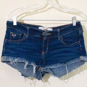Hollister Denim Low-Rise Micro Shorts: Women's size 27